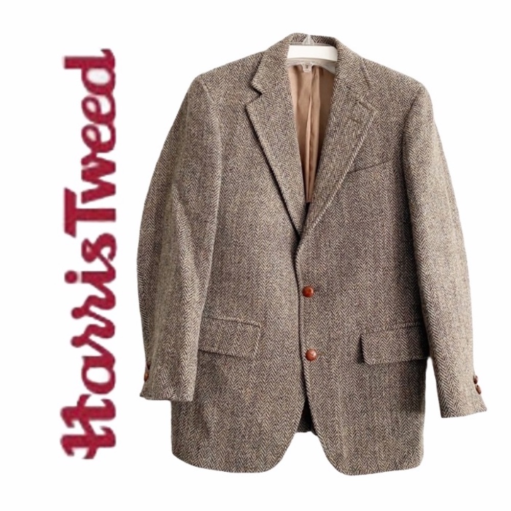 Gorgeous Harris Tweed Blazer, 100% Scottish wool